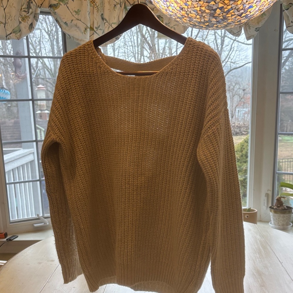 Women’s  Tan Sweater